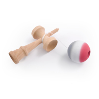 Venta al por mayor profesional de madera personalizado Kendama juguete clásico colorido juguete de madera Kendama juguetes educativos al aire libre regalos deportivos para niños