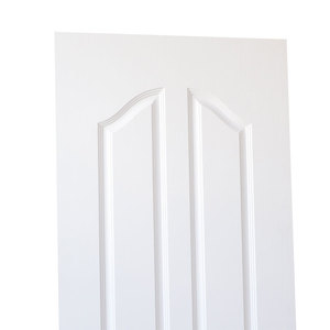 Puerta laminada de PVC moderna Puerta de panel de plástico de PVC de fácil montaje blanco PVC <span class=keywords><strong>para</strong></span> dormitorio - Product Image 2