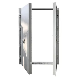 Anti-static steel explosion-proof door of gas chamber is customized for sale.