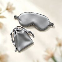 Masque de sommeil en satin rose, Gua Sha en quartz rose en forme de cœur, pochette à cordon, coffret cadeau 3-en-1 pour le soin de la peau et le sommeil, personnalisable OEM, vente en gros