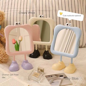 <span class=keywords><strong>Miroir</strong></span> de maquillage de beauté portable personnalisé en plastique pliable de grande taille avec motif de dessin animé <span class=keywords><strong>pour</strong></span> filles - Product Image 3