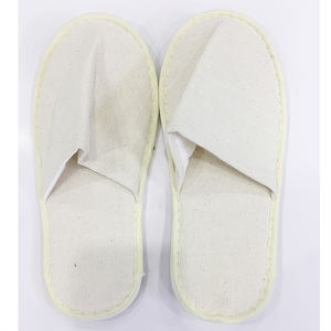 Jetable spa Pas Cher bout fermé Personnalisé Hôtel articles de toilette pantoufles en vrac - Product Image 3