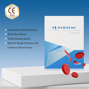 Wholesale CE Certified Medical Grade Hemostatic Gauze 100% Fully Degradable Surgical Wound Emergency Bleeding Stop Dressing