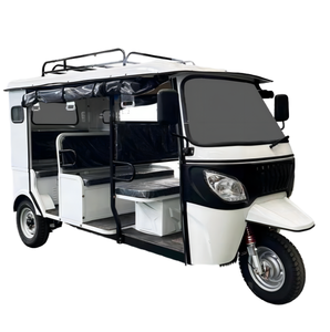 Triciclo de Pasajeros de Carrocería Abierta de 9 Plazas, Motor de 1000W, 60V, Certificado CCC para Adultos, Carga Útil de 1000-2000kg, 90km de Autonomía - Product Image 3