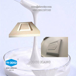 Pegamento a base de agua para panel de puerta para laminación de tablero MDF con película de PVC adhesivo de presión de membrana de vacío para puerta de gabinete - Product Image 6
