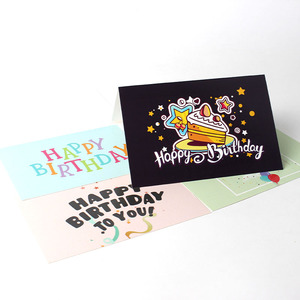 Cartes de remerciement personnalisées avec logo imprimé en couleur, faible quantité minimum de commande - Product Image 2