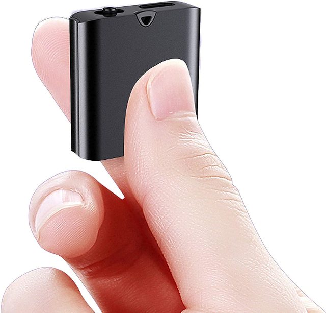 Q63 Professional Mini Voice Activated Recorder for Car, Work, Home, 30 Day Standby Recording, Aluminum Alloy Body, Magnetic