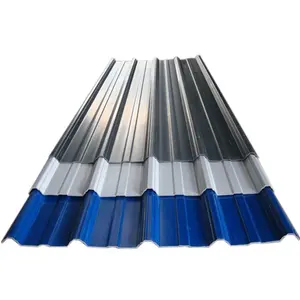 Beste Qualität Günstige verzinkte Bleche Eisen Zink beschichtete verzinkte Farbe Vor lackierte Wellblech Dach bleche Stahlplatte