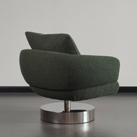 Fauteuil de salon inclinable moderne en tissu Fuyasi Vivienne - Édition Designer Salon Chambre Appartement Villa Hôtel