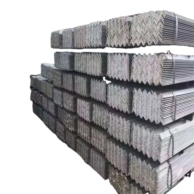 Angle steel ASTM a36 a53 Q235 Q345 carbon equal angle steel 40*40*4 galvanized iron L shape mild steel angle bar