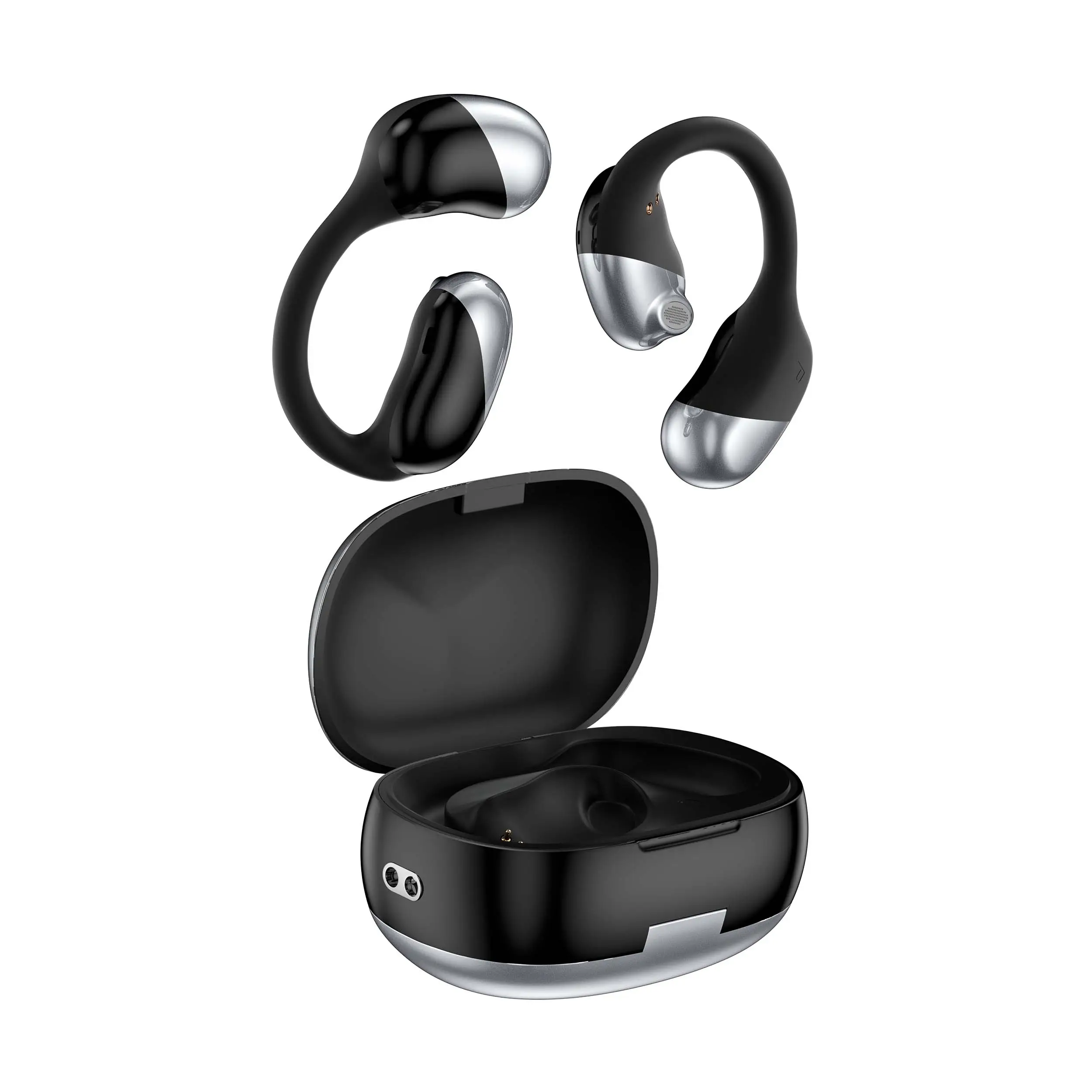 OWS High-Fi Hifi Headphones Aberto Sem Fio Bluetooth Cap Tipo Fone de Ouvido Modo Estéreo para Aviação e Uso Esportivo