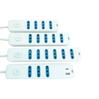 Multiprise italienne avec 6 prises USB-C, rallonge de 16A