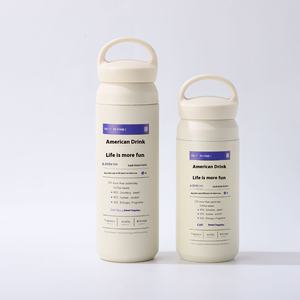 Termo portátil de acero inoxidable 304, taza de café americana, cubierta de mango aislada, botella de vacío, bebida de agua - Product Image 6