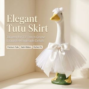 Robe en mousseline de soie blanche de 23 pouces pour femme, style grande taille - Product Image 1