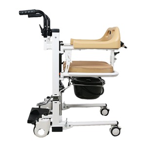 Silla Elevadora Hidráulica Multifuncional para el Cuidado de Personas Mayores, Transporte y Baño, con Estructura de Acero, Color Blanco - Product Image 1