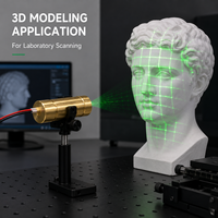 Module laser vert ZhonNa 532nm 45mW DC2.3-5V, nouveau composant de tête laser optique pour modélisation 3D en laboratoire