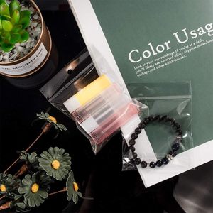 400 pcs 3.5 x 3.3 Inch Clear Plastic <b>Bags</b>, Resealable Adhesive Cello\/Cellophane Treat <b>Bags</b> Self <b>Sealing</b> OPP <b>Bags</b> - Product Image 2