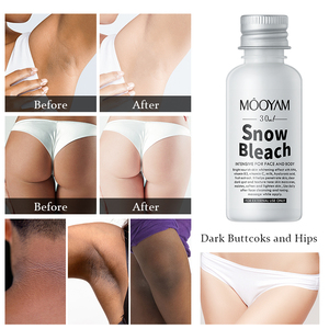 Private Label forte sbiancamento rapido <span class=keywords><strong>Crema</strong></span> per il corpo Blanqueadora parti intime che illuminano la pelle sbiancante lozione candeggina - Product Image 1