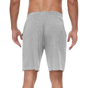 Shorts de pyjama personnalisés pour hommes en viscose de bambou, bas de pyjama doux en maille, vêtements de détente d'été, tailles S-XXL - Product Image 6