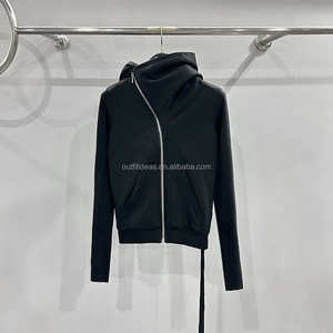 Nouveau Style de rue à la mode <span class=keywords><strong>marron</strong></span> pulls amples sweat à <span class=keywords><strong>capuche</strong></span> zippé Jumbo sweats à <span class=keywords><strong>capuche</strong></span> en coton biologique sweat à <span class=keywords><strong>capuche</strong></span> de montagne pour hommes - Product Image 4