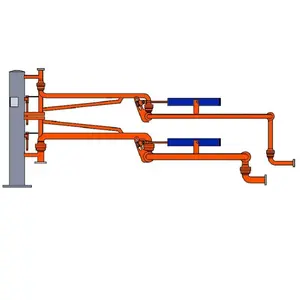 liquid chlorine / LPG top loading & unloading arm for truck and rail tank
