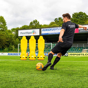 Manichino Gonfiabile Per Allenamento Calcio – Barriera In PVC Resistente, Autorecupero, Portatile – Per Esercitazioni Di Difesa E Tiro, Adatto A Giovani E Adulti