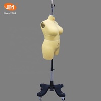 Mannequin de présentation de lingerie pour femme grande taille JUN MEI en fibre de verre, sans tête, taille personnalisée 48 E, pour essayage de maillots de bain, buste adulte