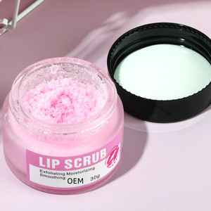 RSF057 <span class=keywords><strong>Precio</strong></span> de fábrica Oem Exfoliate Brighten Lip Fruit Flavor Lip Scrub Desalinización Hidratar Cuidado Lip Scrub Balm - Product Image 2