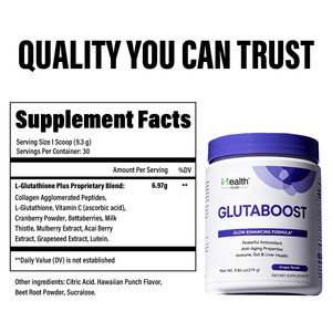 Poudre de Glutathion Haute Puissance 5000mg pour Éclaircissement et Blanchiment de la Peau, Marque Privée OEM, Certifié GMP ISO, Vente en Gros - Product Image 3