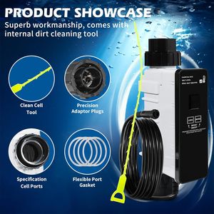 Cellule de remplacement compatible pour générateur de chlore au sel IC40 |   Chlorinateur de piscine de 40 000 gallons IC40 compatible IC40 - Product Image 4