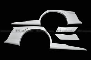 Paire de pièces détachées pour véhicules EVO 8 9 VTX ber Evo, paire de garde-boue arrière non peintes, en fibre de verre - Product Image 3