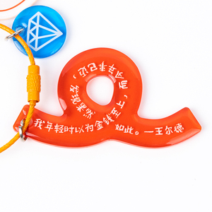 Thiết Kế Hiện Đại Lấp Lánh Trong Suốt Acrylic Ảnh Kỹ Thuật Số Keychain Tùy Chỉnh Làm Nổi Bật Chất Liệu Phim Hoạt Hình Cho Quà Tặng Kỹ Thuật Số - Product Image 6