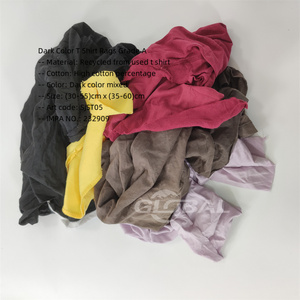 قطع قماش قطنية عالية الجودة ذات امتصاص قوي للزيت والماء بلون داكن، قطع قماش قطنية <span class=keywords><strong>100</strong></span>٪ مقطوعة بلون داكن - Product Image 2