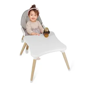 Moderner 2-in-1 Großhandels-Babyhochstuhl <span class=keywords><strong>INNOTOP</strong></span> C191 aus Kunststoff und Buchenholz, Hochwertiger Baby-Sitzerhöher - Product Image 3