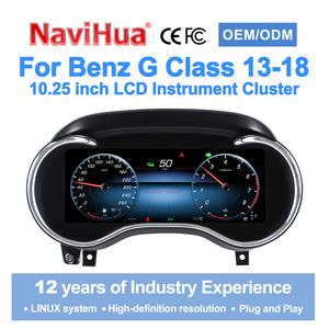 Navihua pour Mercedes-Benz Classe G W463 2013-2018 Nouvelle Arrivée Tableau de Bord Numérique Système Linux Carplay Compteur de Vitesse LCD Instrument Automobile - Product Image 2