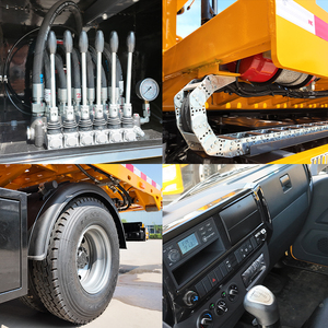 JIUBANG 6TON Nouveau Camion de <span class=keywords><strong>Remorquage</strong></span> Diesel à Transmission Manuelle avec Treuil Arrière et Plateforme Plate à Plateaux Coulissants, Origine Hubei - Product Image 6