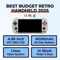 Consola Portátil Retro TRIMUI Smart Pro Linux, Pantalla IPS de 4.96 Pulgadas, 2 Colores Disponibles, Envío Rápido, Emulación, Venta al Por Mayor