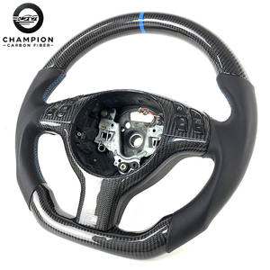 Volante de Fibra de Carbono para BMW E46 E36 M3 330CI <span class=keywords><strong>325I</strong></span> con LED, Interior Automotriz 2000 2001 2002 2004 2005 <span class=keywords><strong>2006</strong></span> - Product Image 2