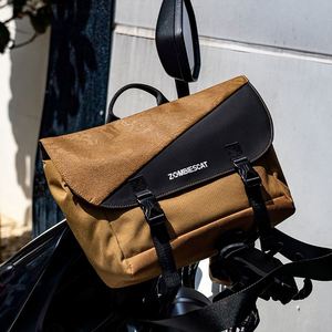 Sac messager pour homme, sac à bandoulière décontracté multifonctionnel, grande capacité, respirant, sac bandoulière en polyester, style streetwear - Product Image 1