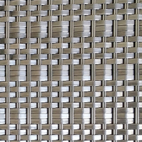 Revêtement mural extérieur haute performance de la marque Shoulong, en maille métallique, couleur personnalisée, résistance au vent améliorée, acier inoxydable
