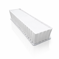 Moule en plastique PP pour bordure de trottoir en béton, préforme personnalisée, taille sur mesure, pour pavés en ciment préfabriqués, bordures de jardin, allées et autoroutes