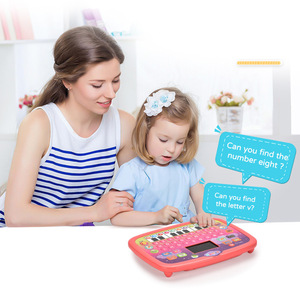 Tablette éducative pour enfants, jouet d'apprentissage de l'anglais, ordinateur portable pour bébé, jouets éducatifs pour enfants avec écran LED, vente chaude - Product Image 3
