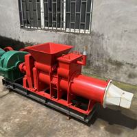 Machine à fabriquer des briques en argile rouge à vide, largement utilisée dans le commerce, mini extrudeuse à vide pour la fabrication de briques en argile
