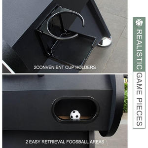 Mesa de Futbolín Wokefli de 72 Pulgadas en Material MDF, Mesa de Fútbol de Entretenimiento para Sala de Juegos, Tamaño Estándar, Independiente - Product Image 4