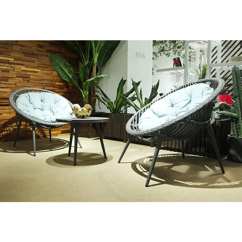 Hochwertiges Hotel Moderne Gartenmöbel Großhandel Luxus Freizeit Garten Balkon Sofa Möbel Set