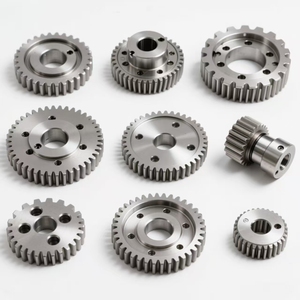 CNC Lathe Milling Grinding <b>Machine</b> M1.5 M2 M6 Gear Rack Pinion Customized Power Transmission Parts Level 6 Grinding Pinion Gears - Product Image 1