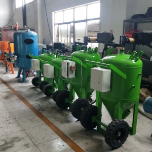 Dustless Sand <strong>Blaster</strong> with Mobile Wheels - Product Image 6