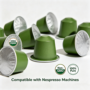 Cápsulas de Matcha con Espumador: Cápsulas de Latte con Sabor Personalizado, Marca Privada para Servicios de Habitaciones de Hotel - Product Image 2