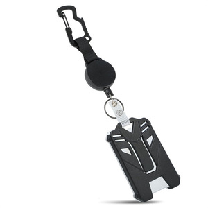 Cordon en acier multifonctionnel pour extérieur, boucle à tirage facile, sangle ronde de 4,4 cm de diamètre, anti-perte et antivol, rétractable - Product Image 4