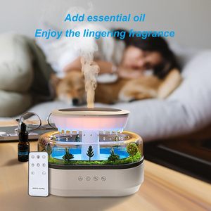 Rain Drop Aroma <b>Diffuser</b> Ultrasonic Essential <b>Oil</b> <b>Diffuser</b> with 7 Color LED Light Desktop Humidifier - Product Image 3